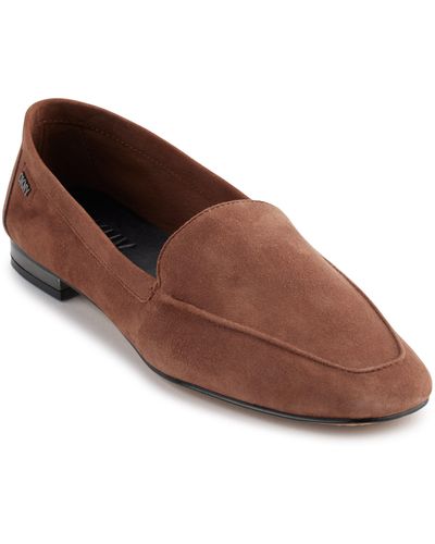 DKNY Suede Loafer - Brown