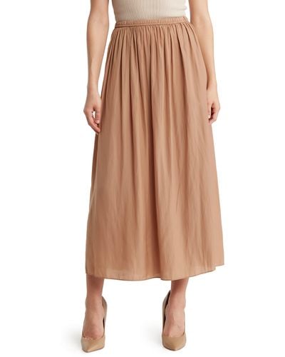 T Tahari Everyday Pull-on Skirt - Brown