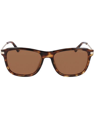 Cole Haan 55mm Square Sunglasses - Brown