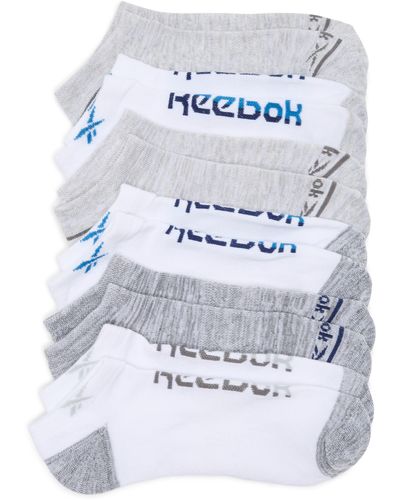 Reebok Assorted 6-pack No-show Socks - White