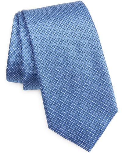 Calvin Klein Moxy Textured Tie - Blue