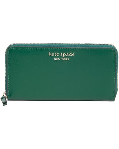 Kate Spade Cameron Large Continental Wallet - Green