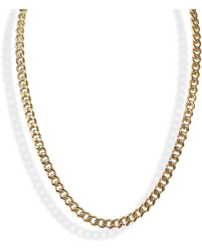 Liza Schwartz Miami Layered Chain Necklace - Metallic
