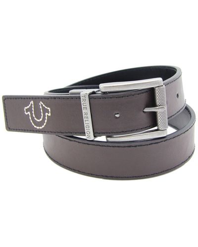 mens belts true religion