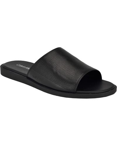 Calvin Klein Espar Slide Sandal - Black