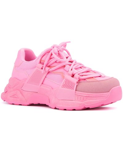 Olivia Miller Love Story Sneaker - Pink