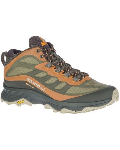 Merrell Moab Speed Gore-tex® Mid Hiking Shoe - Brown