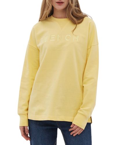 Bench Aisha Logo Sweatshirt - Yellow