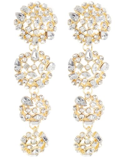 Baublebar Daffodil Earrings - Clear/Gold