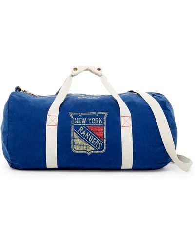 Mitchell & Ness Rangers Washed Canvas Duffle Bag - Blue