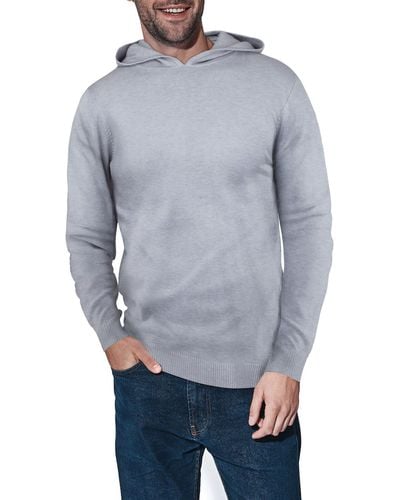 Xray Jeans Core Knit Pullover Hoodie - Gray