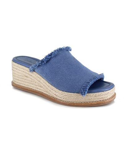 Splendid Domini Wedge Sandal - Blue