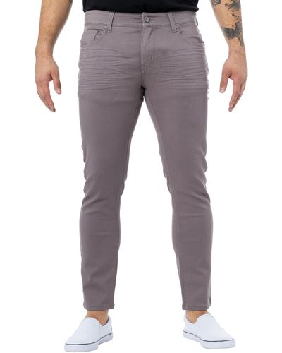 Xray Jeans Classic Twill Skinny Jeans - Gray