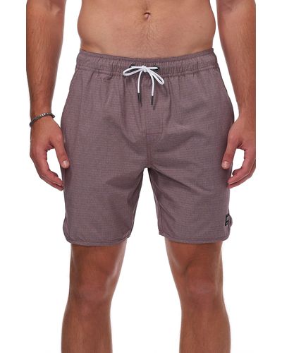 Ezekiel Max Out 18" Drawstring Shorts - Purple