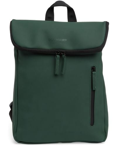 Duchamp Rubberized Slim Backpack - Green