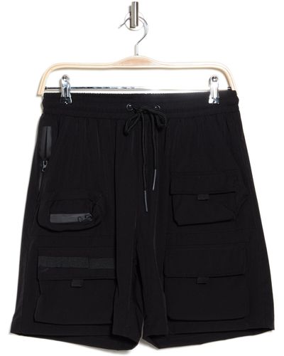 American Stitch Nylon Tactical Shorts - Black