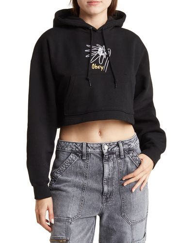 Obey Willow Baby Hoodie - Black