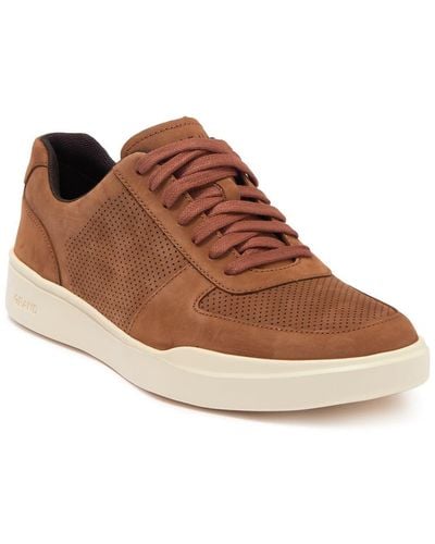 Cole Haan Grand Crosscourt Modern Perforated Sneaker - Brown