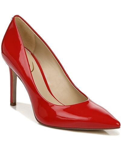 Sam Edelman Hazel Pointed Toe Pump - Wide Width Available - Red