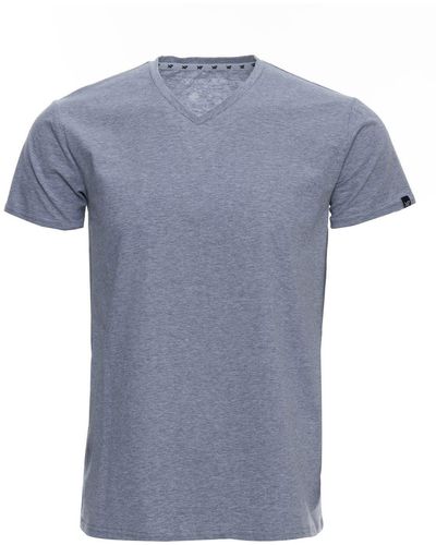 Xray Jeans V-neck Flex T-shirt - Gray
