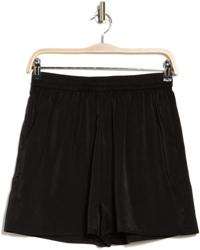 NSR Satin Shorts - Black