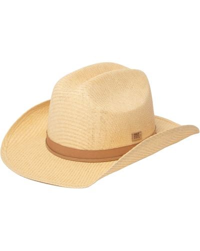 Frye Straw Cowboy Hat - Natural