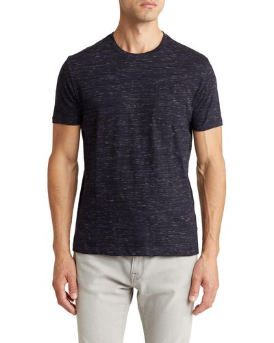 Slate & Stone Short Sleeve Pocket T-shirt - Blue