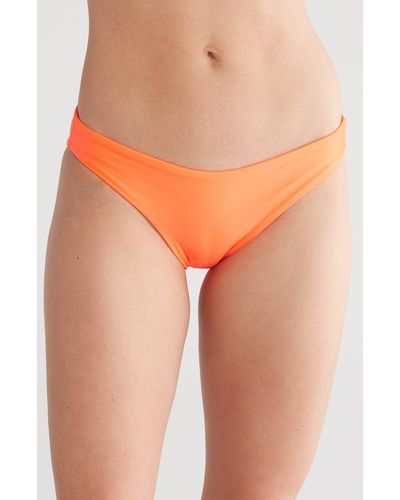 Maaji Fire Sublimity Reversible Bikini Bottoms - Orange