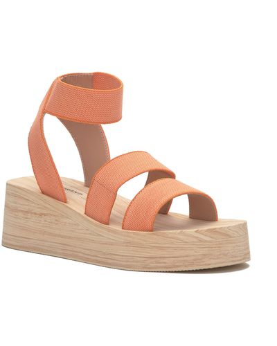 Lucky Brand Samella Platform Wedge Sandal - Multicolor