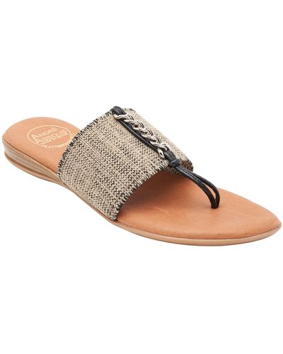 Andre Assous Nerice Sandal - Brown