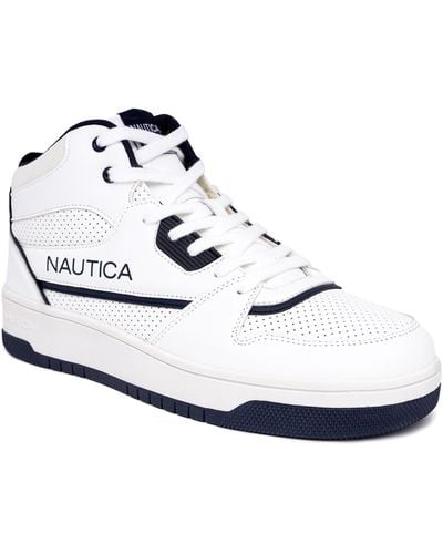Nautica High Top Sneaker - White