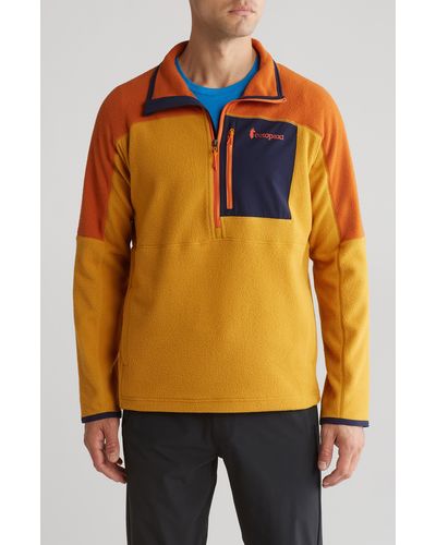 COTOPAXI Abrazo Half-zip Fleece Jacket - Orange