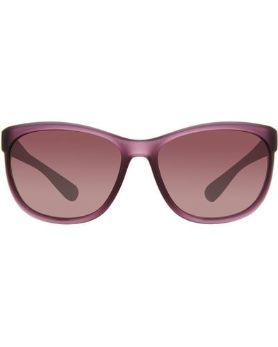 Eddie Bauer 58mm Rectangle Sunglasses - Purple