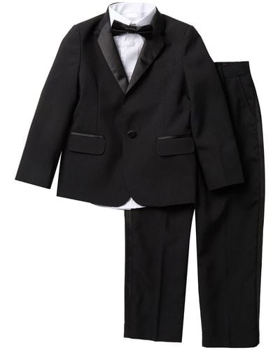 Nautica Tuxedo Suit Set - Black