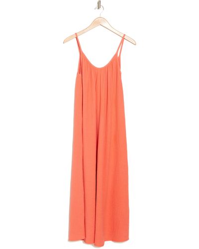 The Great The Gauze Slipdress - Red