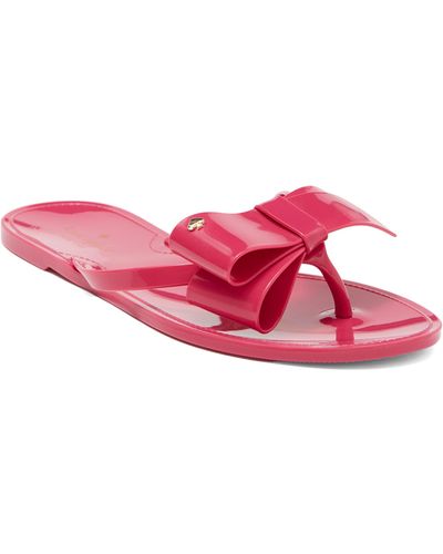 Kate Spade Jayla Bow Flip Flop Sandal - Pink