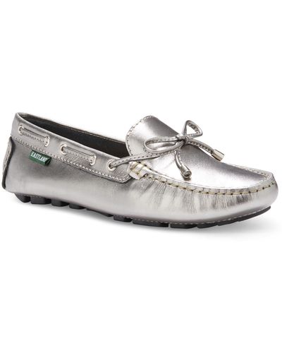 Eastland Marcella Bow Driving Loafer - White
