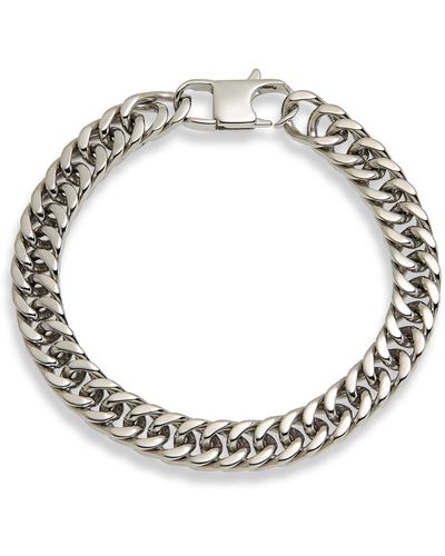 Nordstrom Wide Chain Bracelet - Metallic