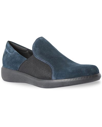 Munro Clay Wedge Slip-on Sneaker - Blue