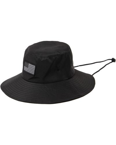 San Diego Hat Outdoor Performance Bucket Hat - Black