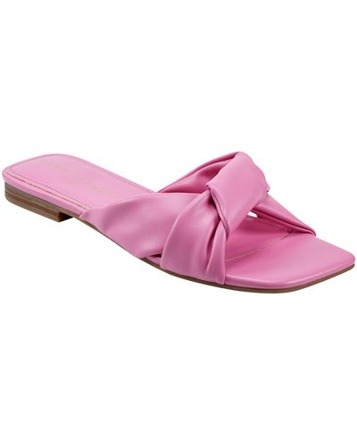 Marc Fisher Mayson Knot Sandal - Pink