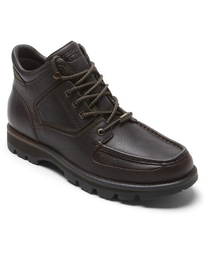 Rockport Umbwe Ii Trail Waterproof Leather Boot - Black