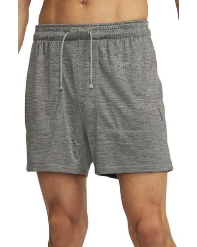 Nike Yoga Dri-fit Jersey Shorts - Gray