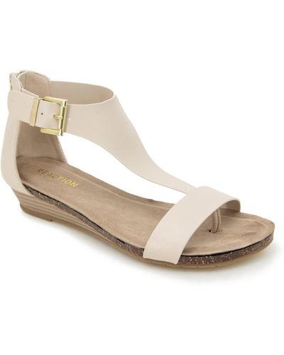 Kenneth Cole Great Gal T-strap Sandal - White