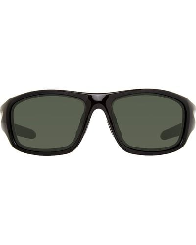 Eddie Bauer 61mm Rectangle Sunglasses - Green