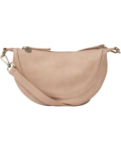 Urban Originals Super Mini Halfmoon Crossbody - Natural