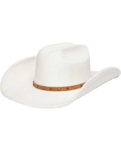 Frye Felt Cowboy Hat - White