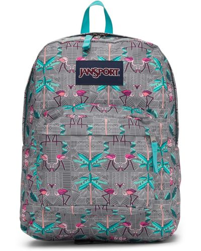 Jansport Superbreak Flamingo Backpack - Multicolor