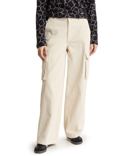 Obey Andrea Baggy Cargo Pants - White