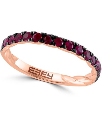 Effy Natural Stone Ring - Multicolor